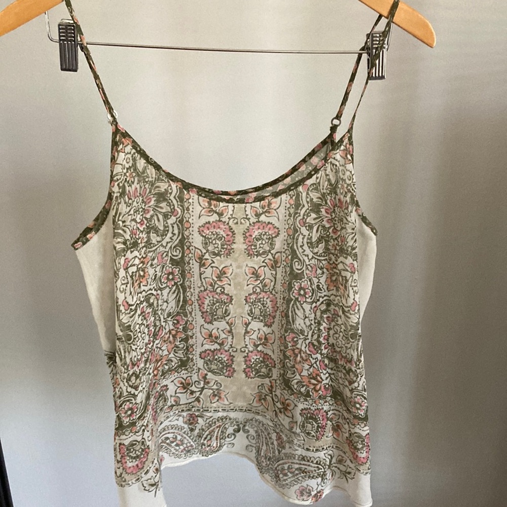 Shear tank top